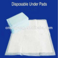 Disposable absorbent underpads for incontinent adult care, medical use and baby care